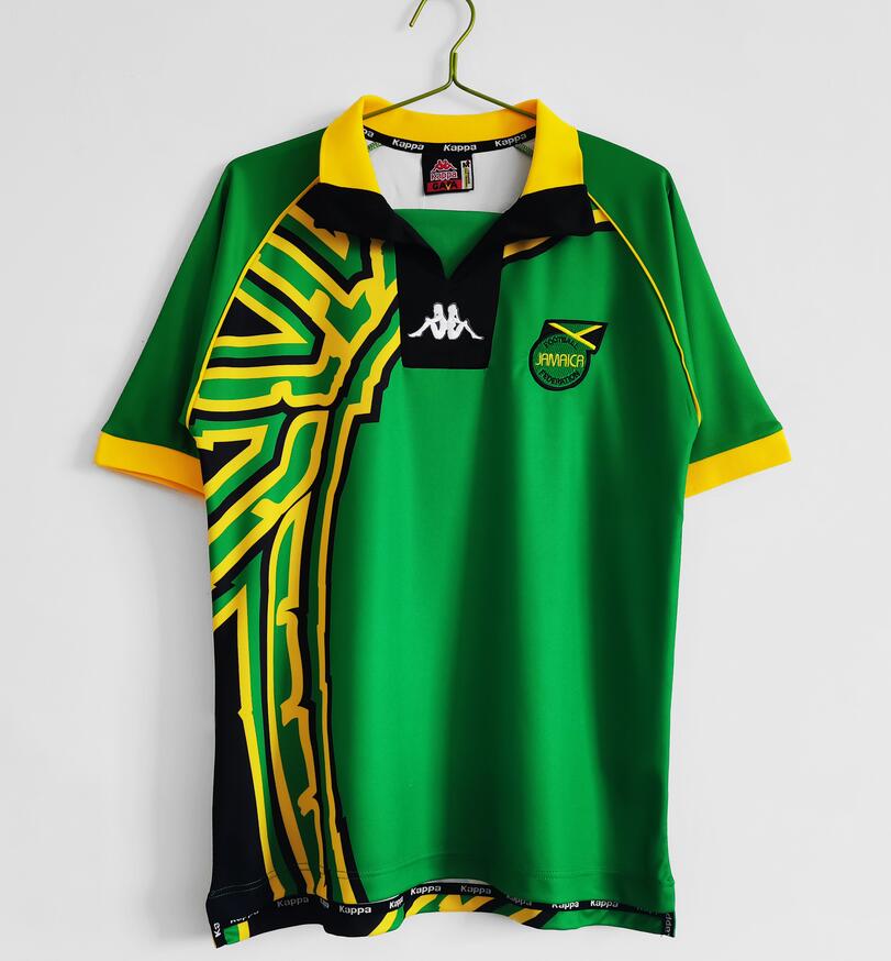 1998 Jamaica Retro Away Kit Soccer Jersey